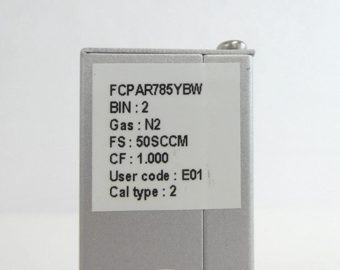 Used Aera TC FC-PAR785Y-BW-2 MFC Mass Flow Controller 50 SCCM N2 Lot of 3 Working