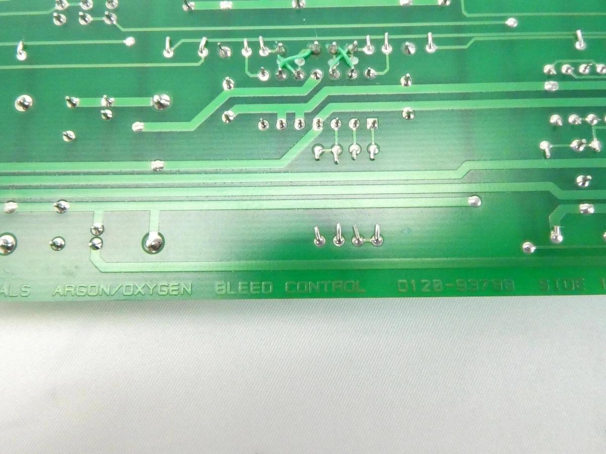 Used AMAT Applied Materials 0100-91145 Argon/Oxygen Bleed and Charge Monitor PCB Card