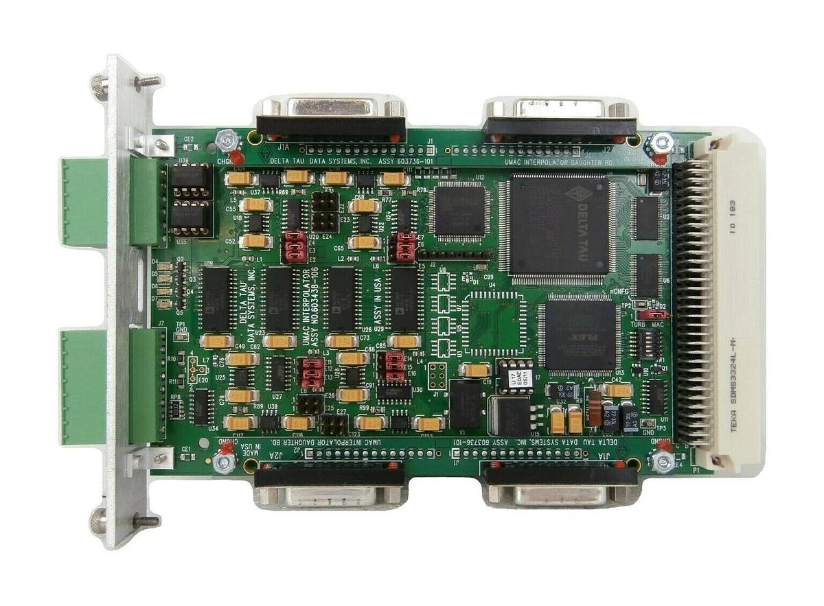 Used Delta Tau 603438-106 4096 UMAC Interpolator PCB Card ACC-51E Working Spare