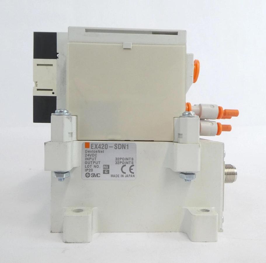 Used SMC VV5Q11 16-Port Pneumatic Manifold Reseller Lot of 4 Working Surplus