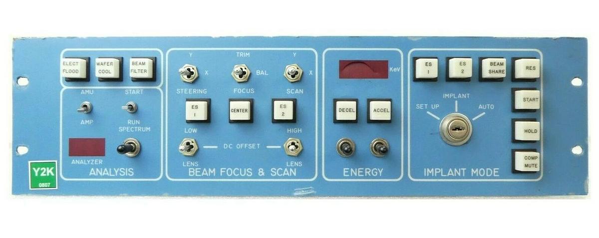 Used Varian H4214-1 Analysis Beam Focus & Scan Energy Implant Mode Controller Surplus