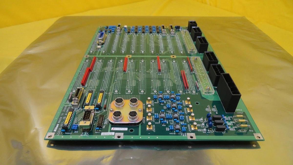 Used Nikon 4S018-162-A Backplane Interface Board PCB ALGMTH-SR8 NSR-S202A Used