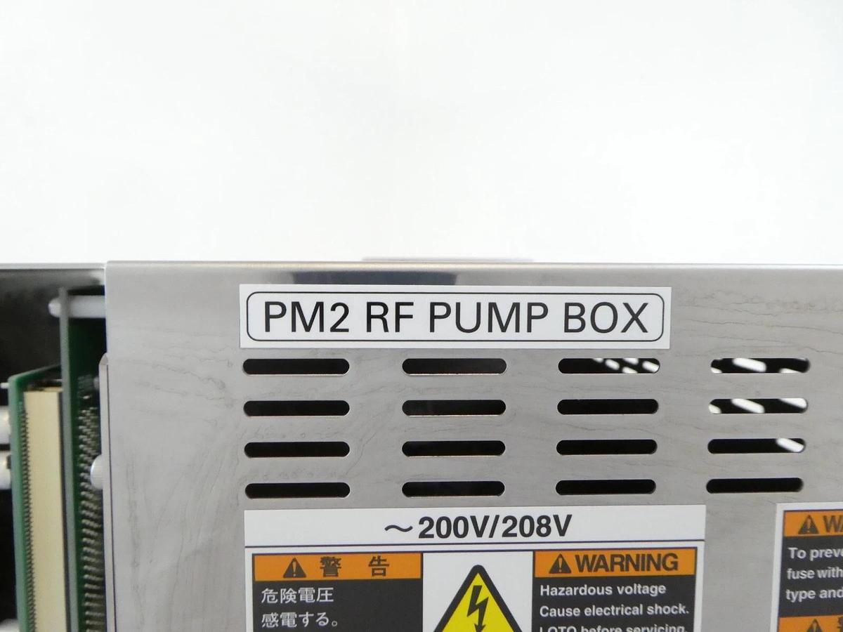Used TEL Tokyo Electron RF Pump Box 2L81-050097-31 TAB22Q-3/PURF3-R Working Surplus