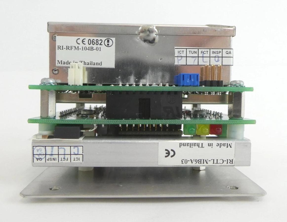 Used Texas Instruments RI-RFM-104B-01 PCB RI-STU-MB6A-03 Nikon NSR Lot of 4 Working