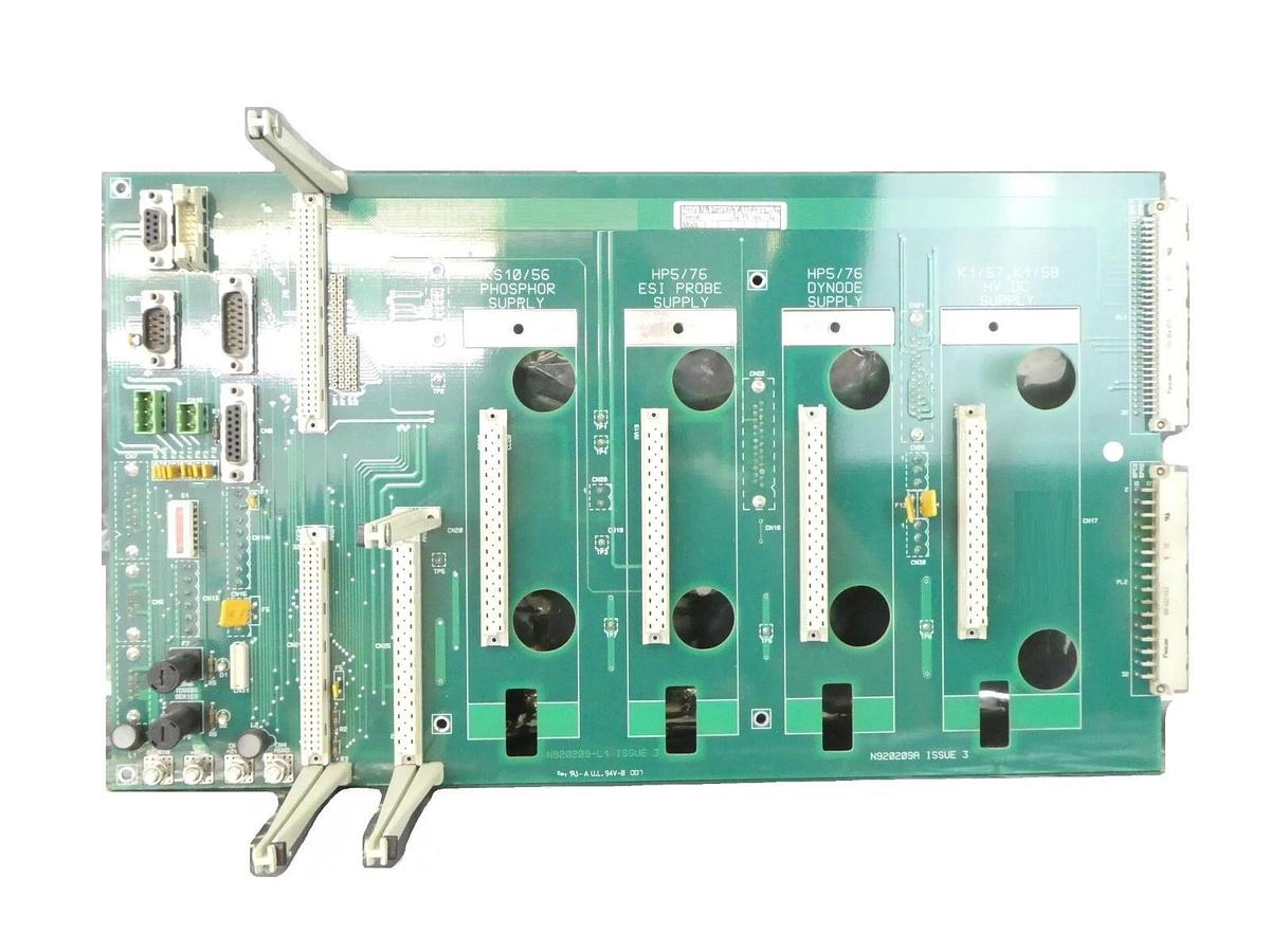 Used Micromass UK Limited N920209A Power Backplane PCB Quattro Ultmia Working