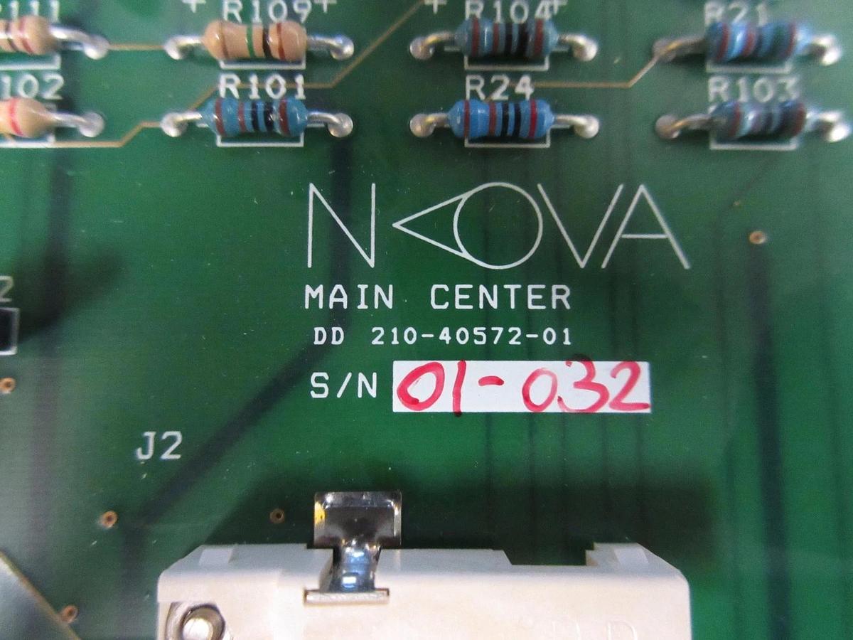 Used Nova Measuring Instruments 210-40572-01 Main Center Board PCB Used Working
