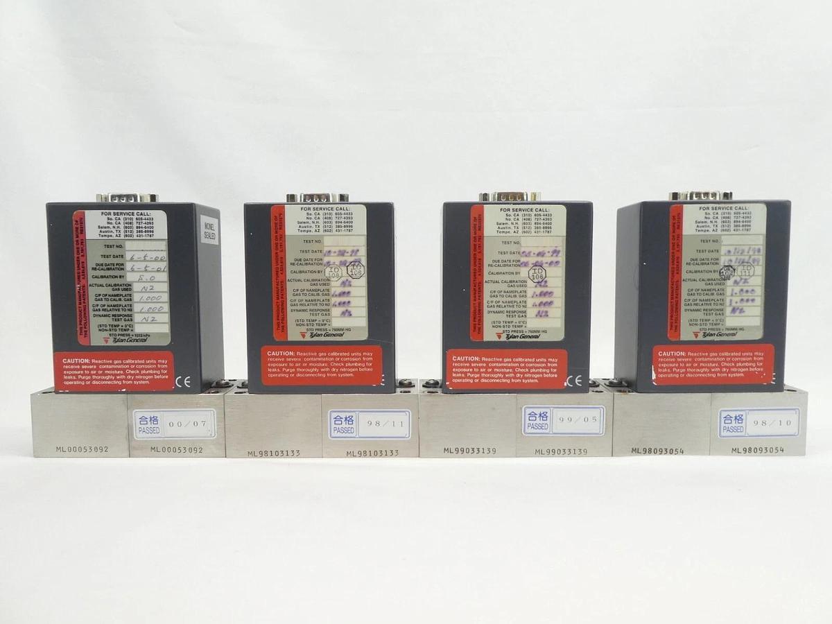 Used Tylan Millipore FC-2979MEP5-M Mass Flow Controller MFC 500 SCCM CO Lot of 12