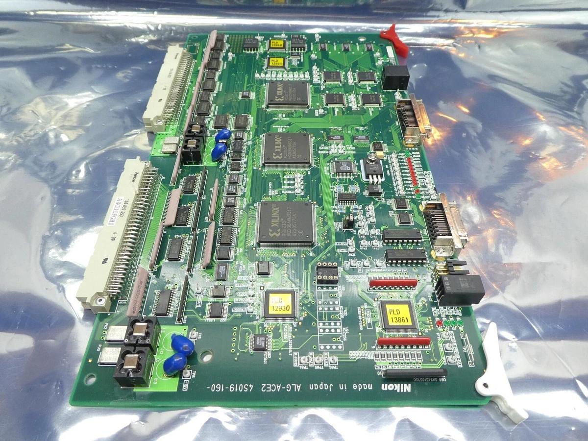 Used Nikon 4S019-160 Interface PCB Card ALG-ACE2 Missing EPROM As-Is