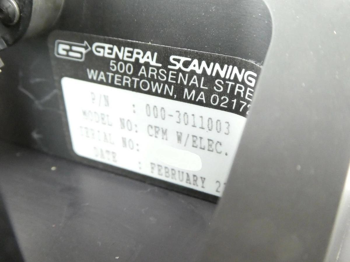 Used Ultrapointe 1000 Optical Iris Assembly General Scanning 000-3011003 CRS-8K Spare