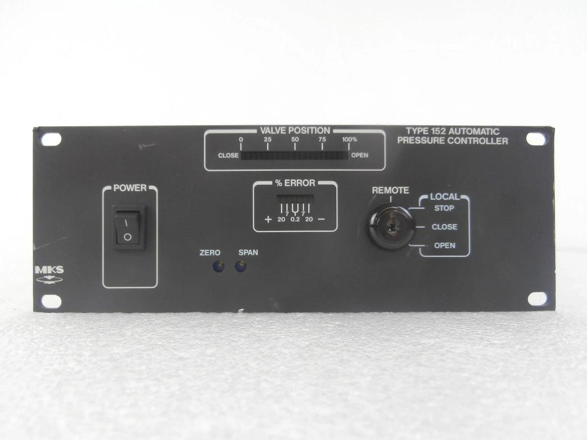 Used MKS Instruments 152H-P0 Pressure Controller Set 122AA-00010DB Working Surplus