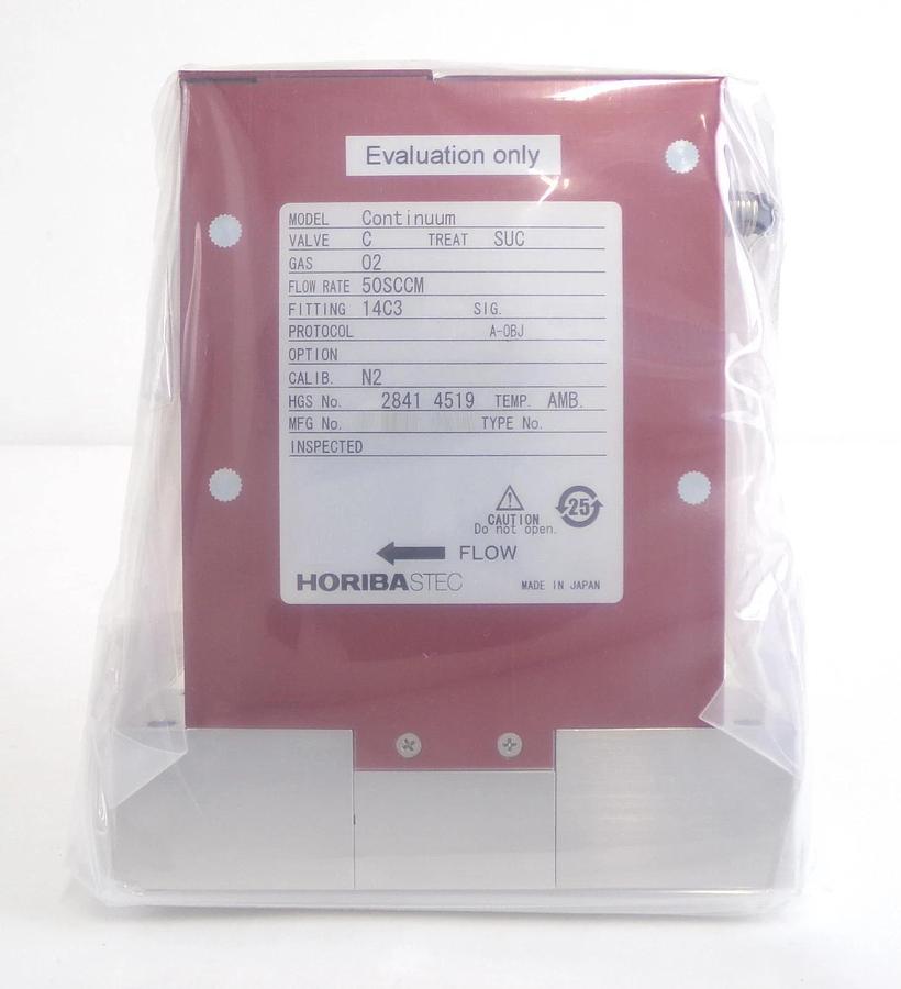 HORIBA STEC Continuum Digital Mass Flow Module MFC 50 SCCM O2 New