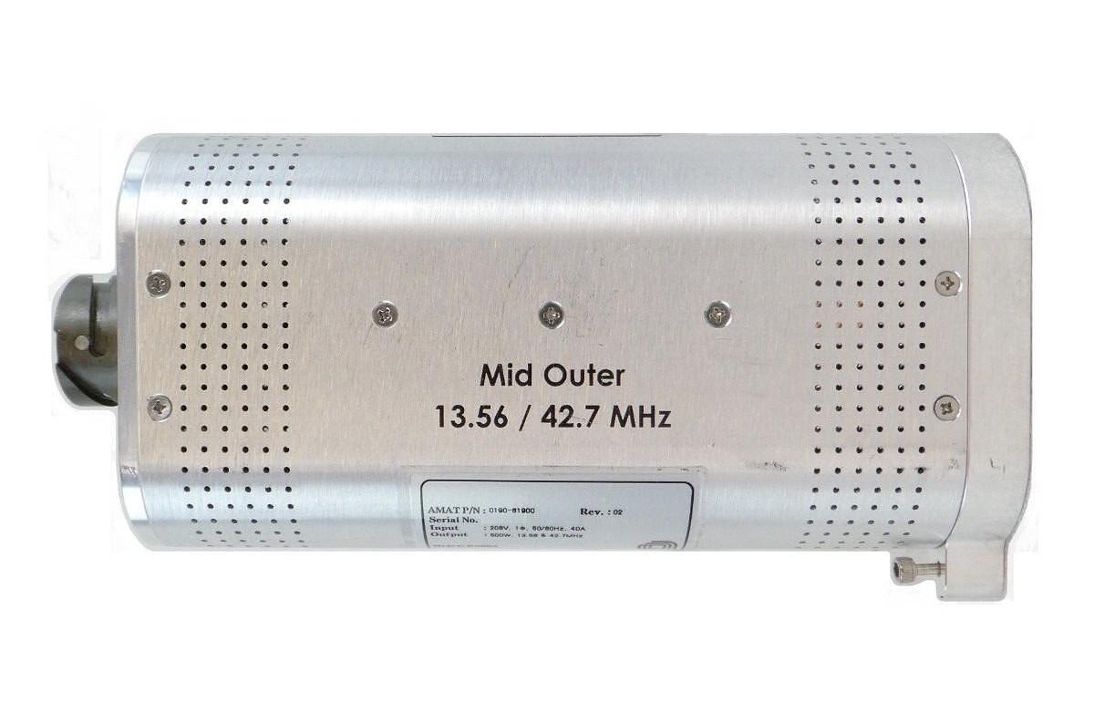 Used AMAT Applied Materials 0190-81900 RF Filter Mid Outer 500W @ 13.56/42.7MHz Spare