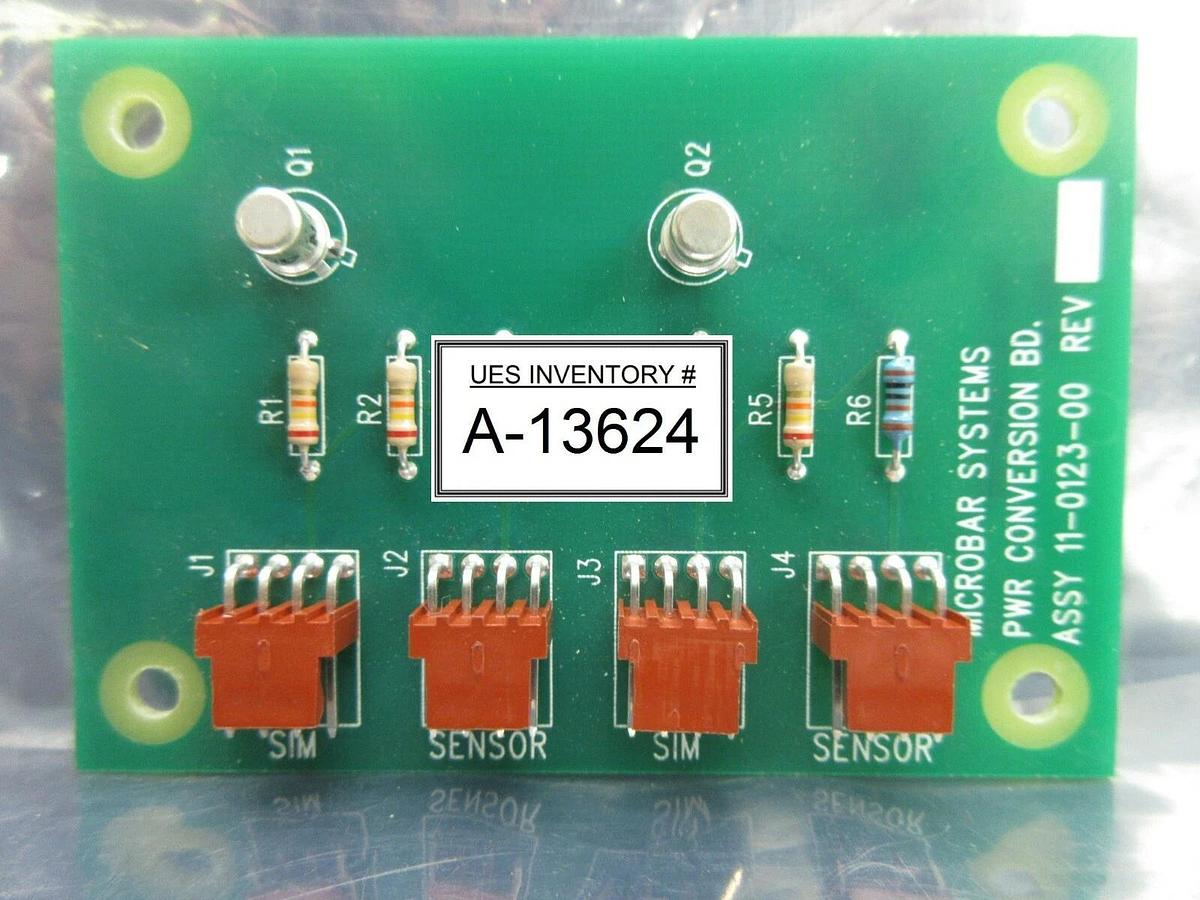 Used Microbar Systems 11-0123-00 Power Conversion Board PCB Used Working