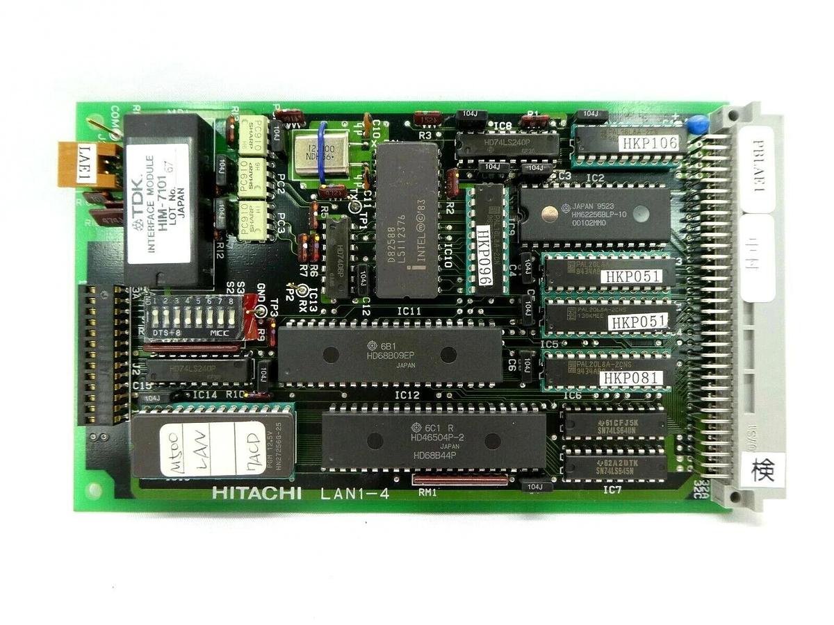 Used Hitachi LAN1-4 PCB Card M-511E Microwave Plasma Etching Working