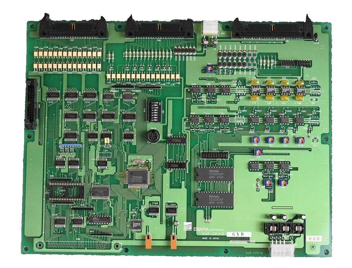 Used Ebara Technologies DVP-CPUID Processor Board PCB 6 X D Spare Surplus
