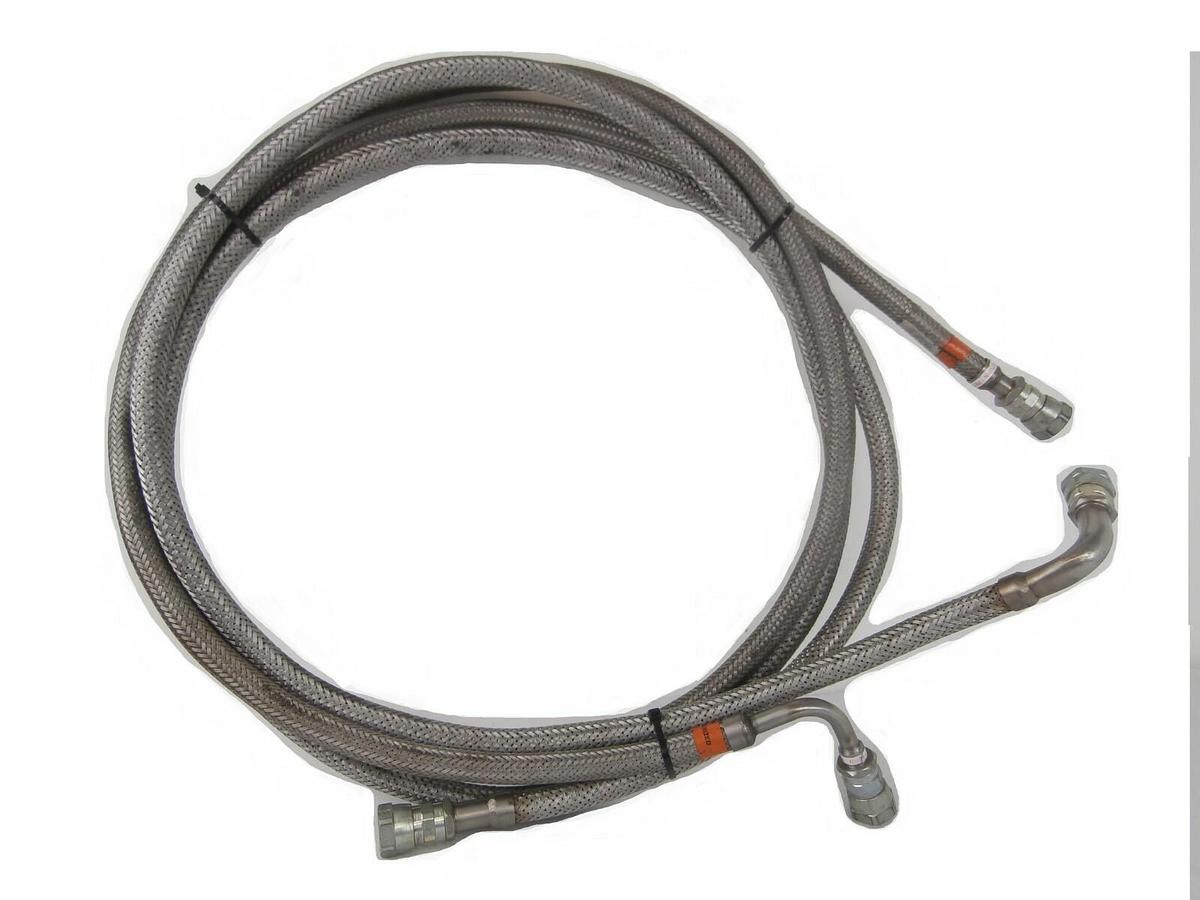 Used CTI-Cryogenics 8081271 Cryopump Supply and Return CryoLine Set of 2 Working