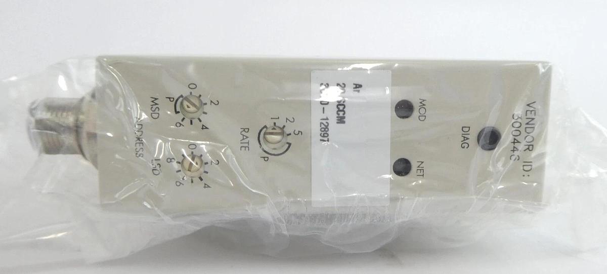 Brooks Instrument 3030-12897 Mass Flow Controller MFC 20 SCCM Ar New Spare