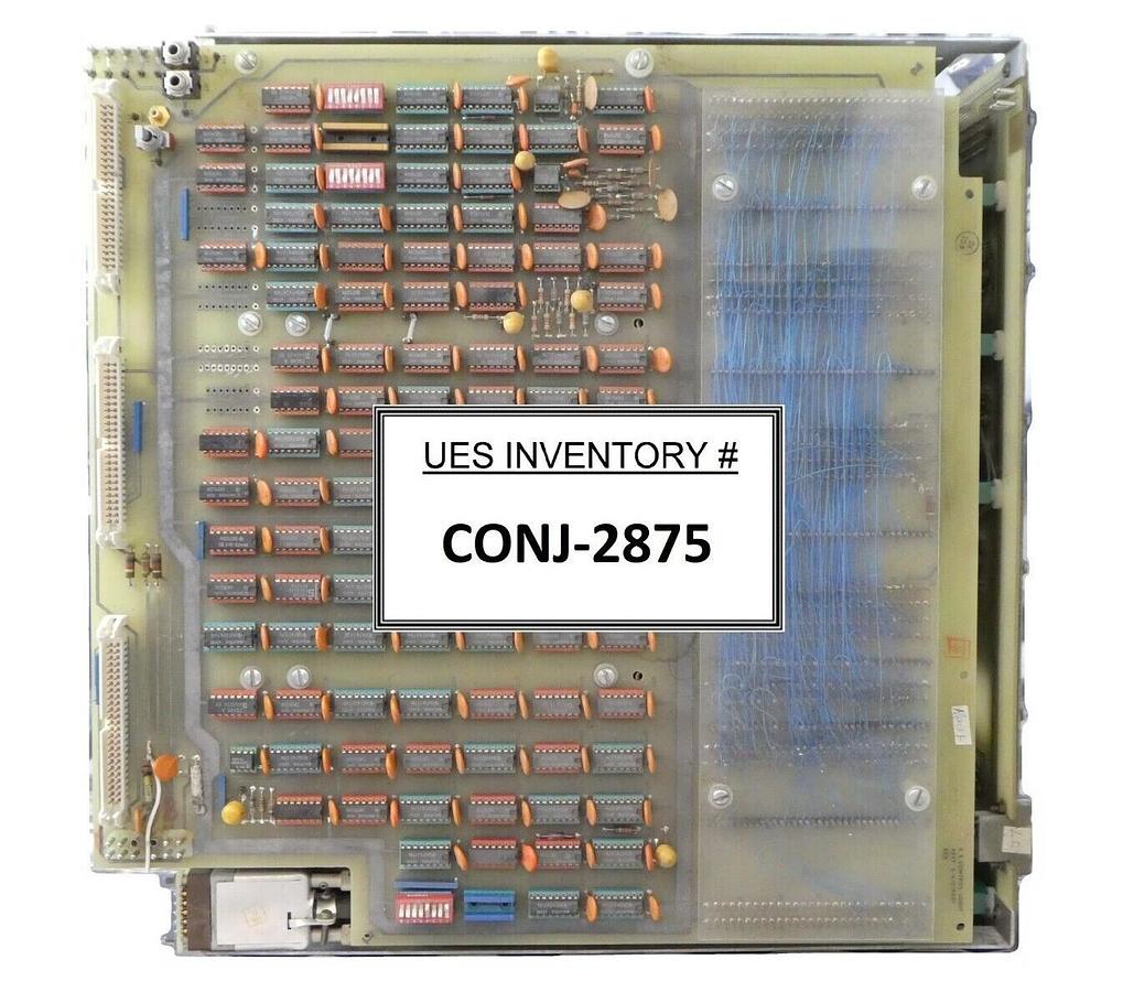 Used Varian VSEA H0289-1 E.S. Control Logic and Pneumatic Rack PCB D-H0121001 Working