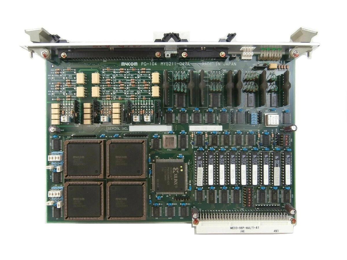 Used Mycom PG104L-04 Process Control PCB Card PG-104 MY5211-047A DNS FC-3000 Working