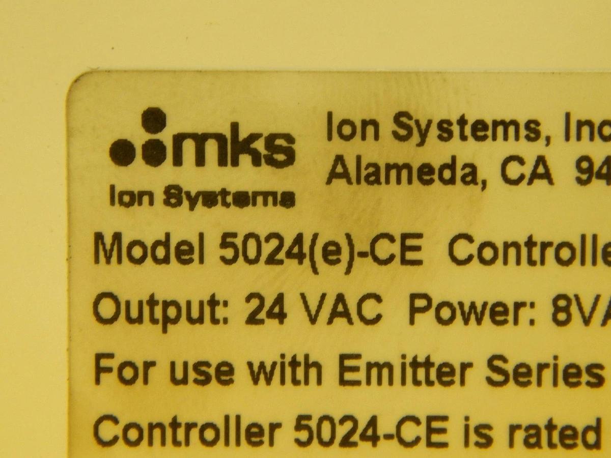 Used ION Systems 5024(e)-CE Emitter Controller 5024 MKS Instruments Used Working