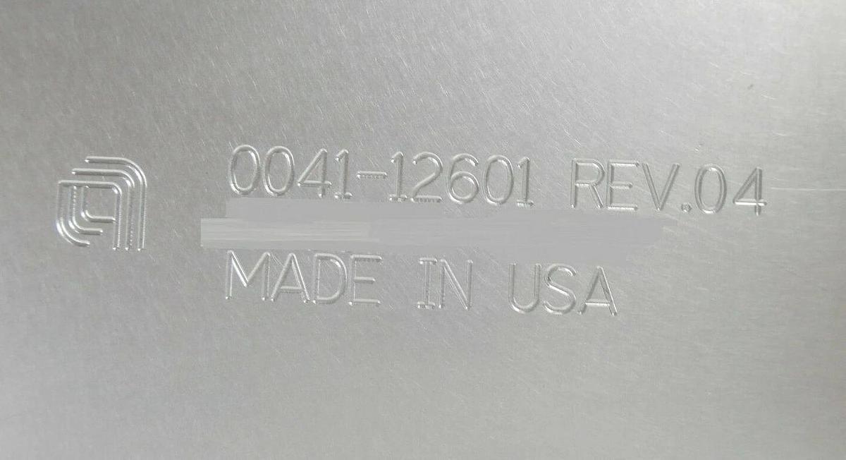 Used AMAT Applied Materials 0041-12601 Channel A/B Cooling Pedestal Cu Copper Working