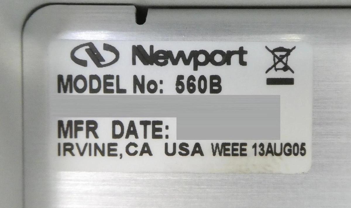 Used Newport Model 560B Laser Diode Driver No Key Working Surplus