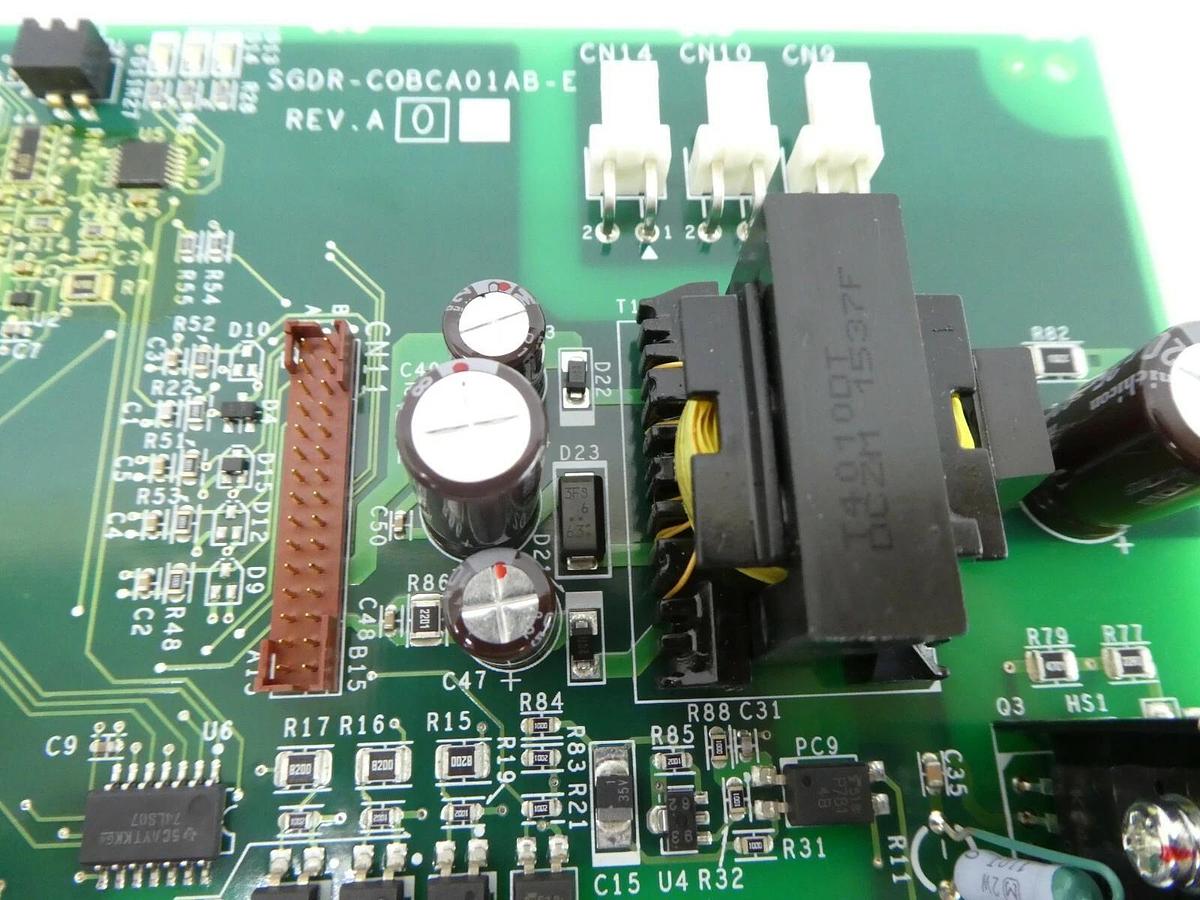 Used Yaskawa Electric SGDR-COBCA01AB-E Robot Board PCB F352766-1 Nikon NSR Working