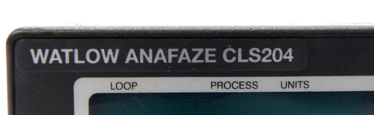Used Watlow 88-30500-510 Anafaze Temperature Controller TB18 CLS204 Working Surplus