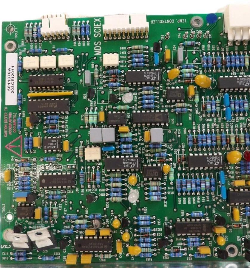 Used AB Sciex 5011376 Temp Controller PCB Spectrometer TripleTOF 5600 MDS Working