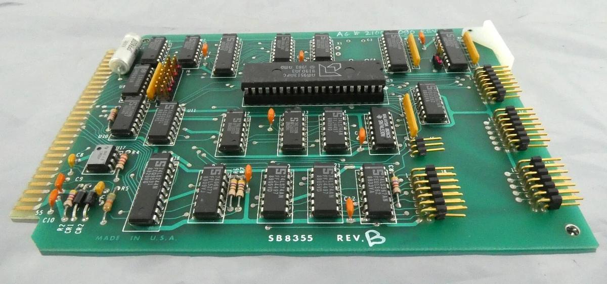 Used Micro/Sys SB8355 PCB Card TMR AG Associates Heatpulse 2100-0090 Working Surplus