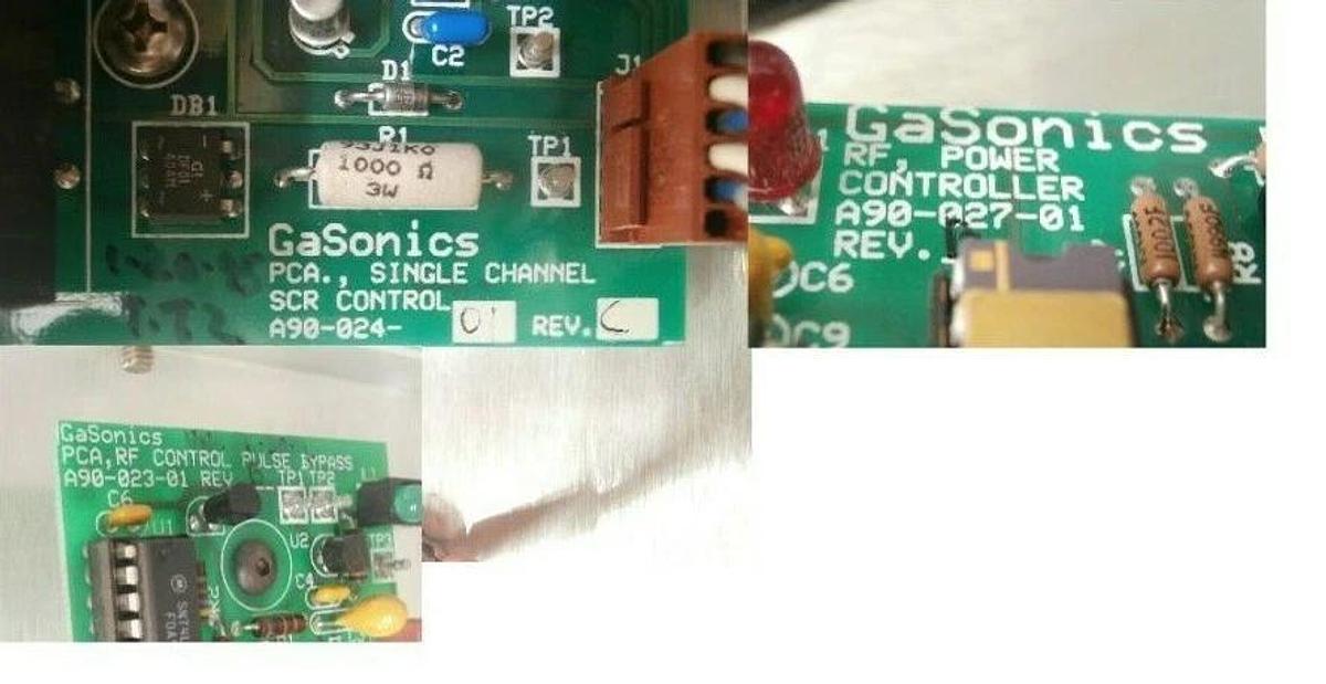 Used Novellus Systems 96-0362-MOT RF Power SCR Controller GaSonics A90-027-01 As-Is