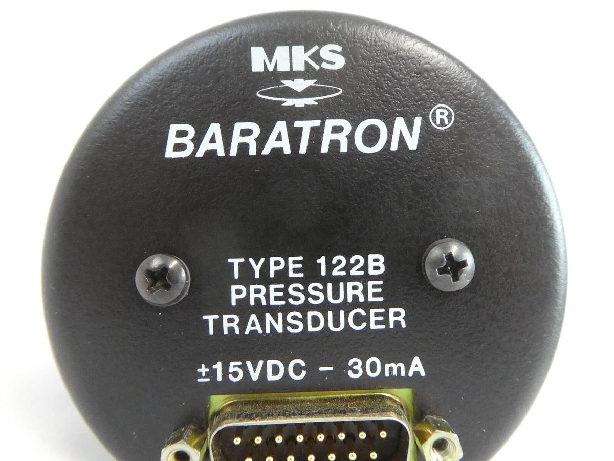 MKS Instruments 122BA-01000EB-S Baratron Pressure Transducer Type 122B New