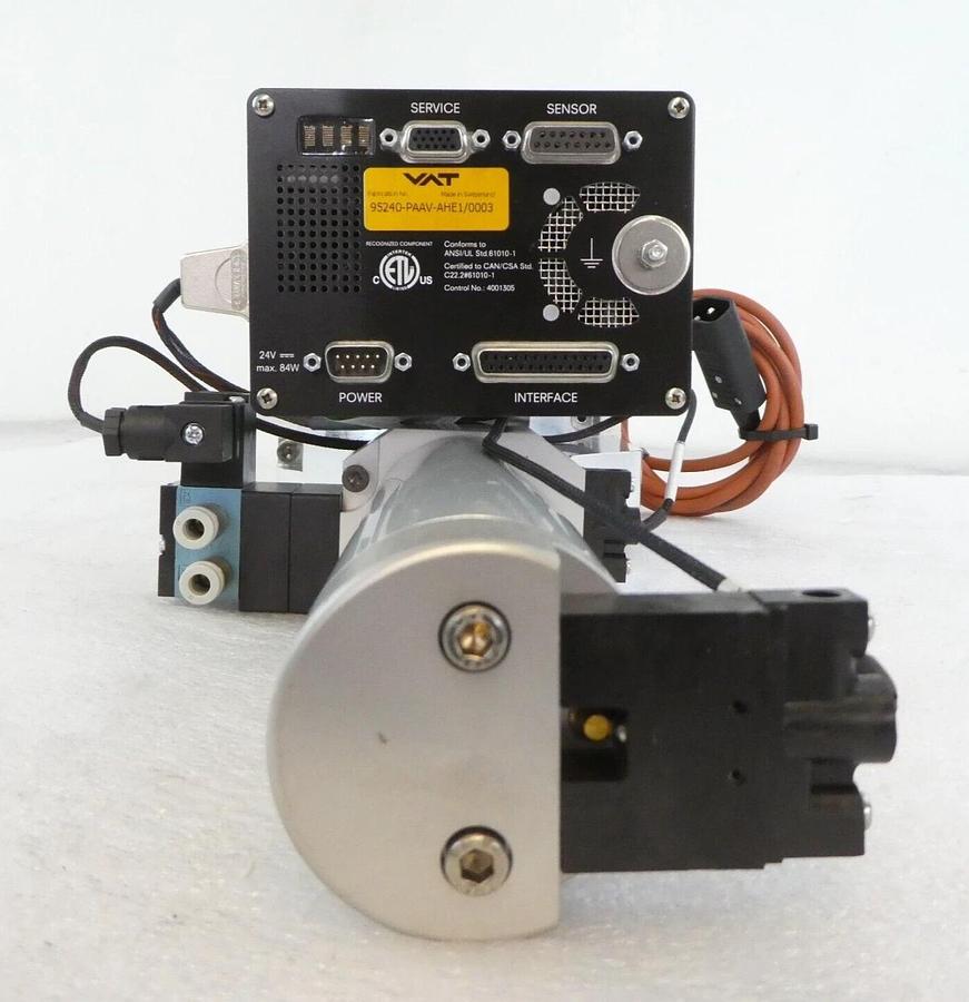 Used VAT 95240-PAAV-AHE1 Butterfly Valve Integrated Pressure Controller Working
