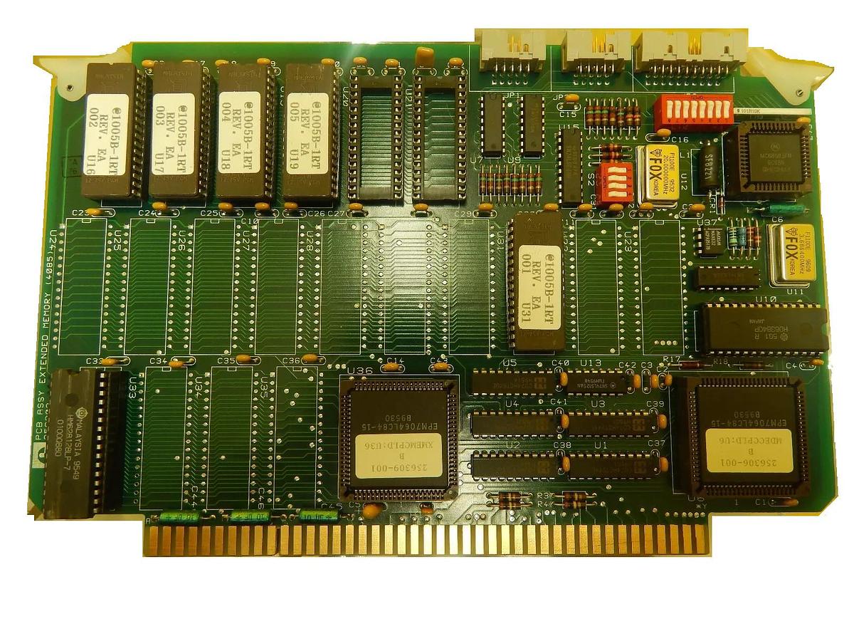 Used Electroglas 256303-003 Extended Memory PCB Card Working Surplus