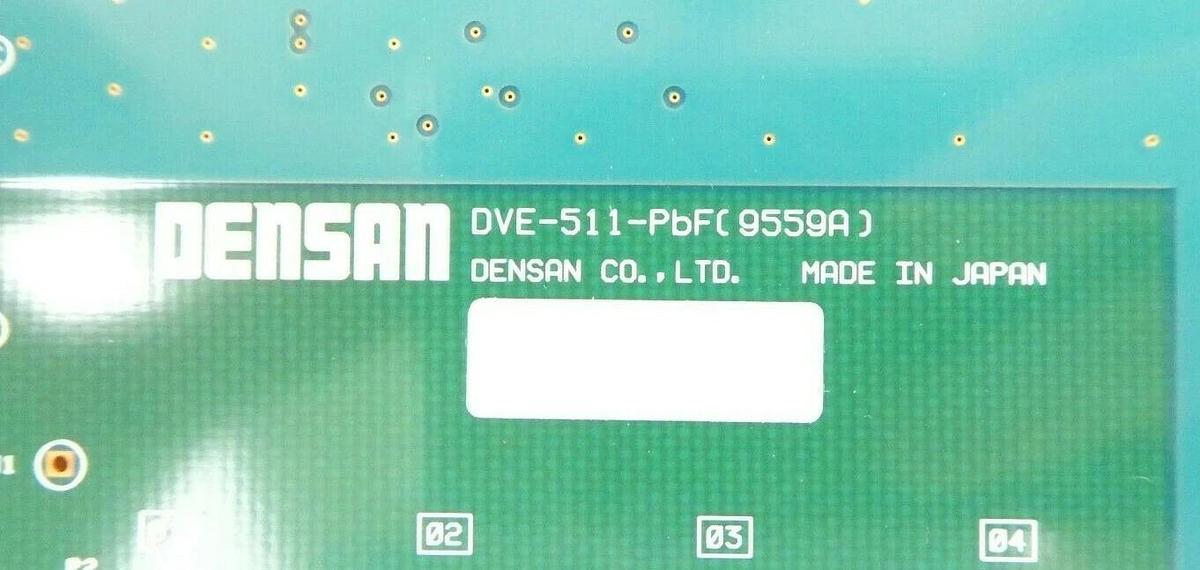 Used Densan DVE-511 8-Channel VME Slave PCB Card DPM-506A Rudolph F30 Working Surplus