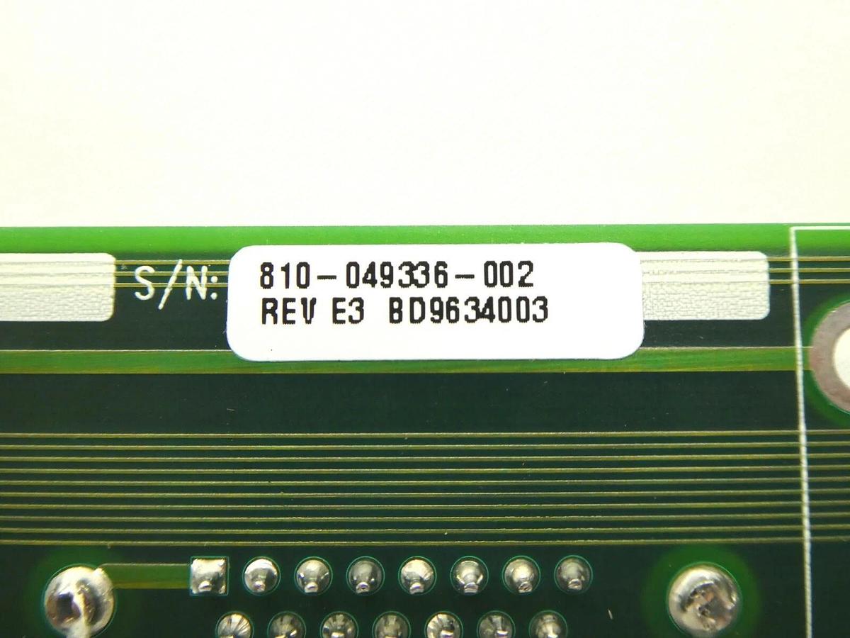 Used Lam Research 810-049336-002 PM CPU I/O Motherboard Backplane PCB Continuum Spare