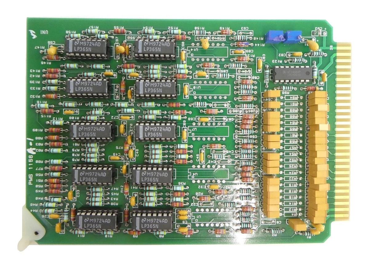 Used Particle Measuring Systems PMS-1156A-1 Processor PCB Card Turbo 110 Working