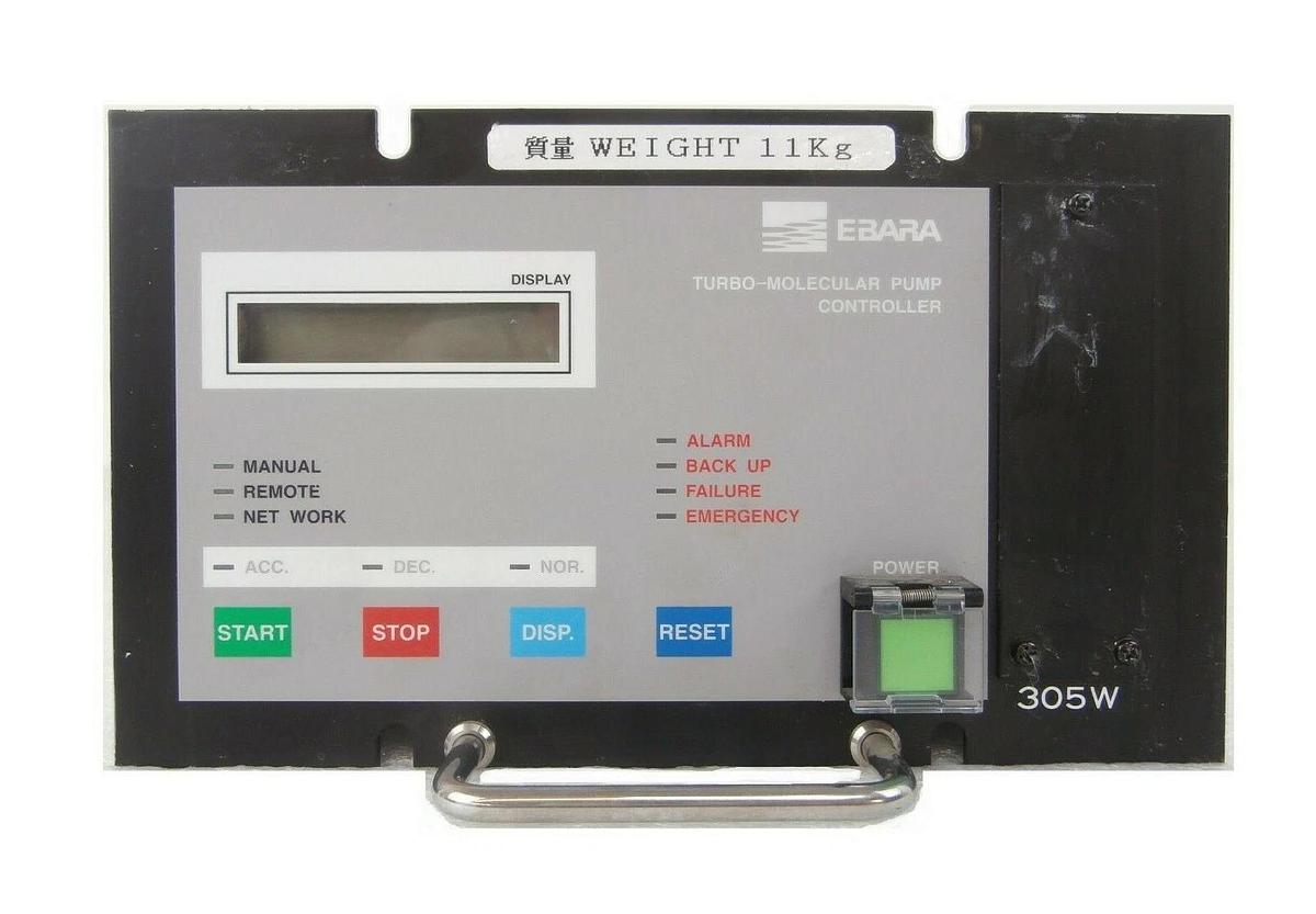 Used 305W Ebara REM01 PWM20M Turbomolecular Pump Controller Turbo Tested Working