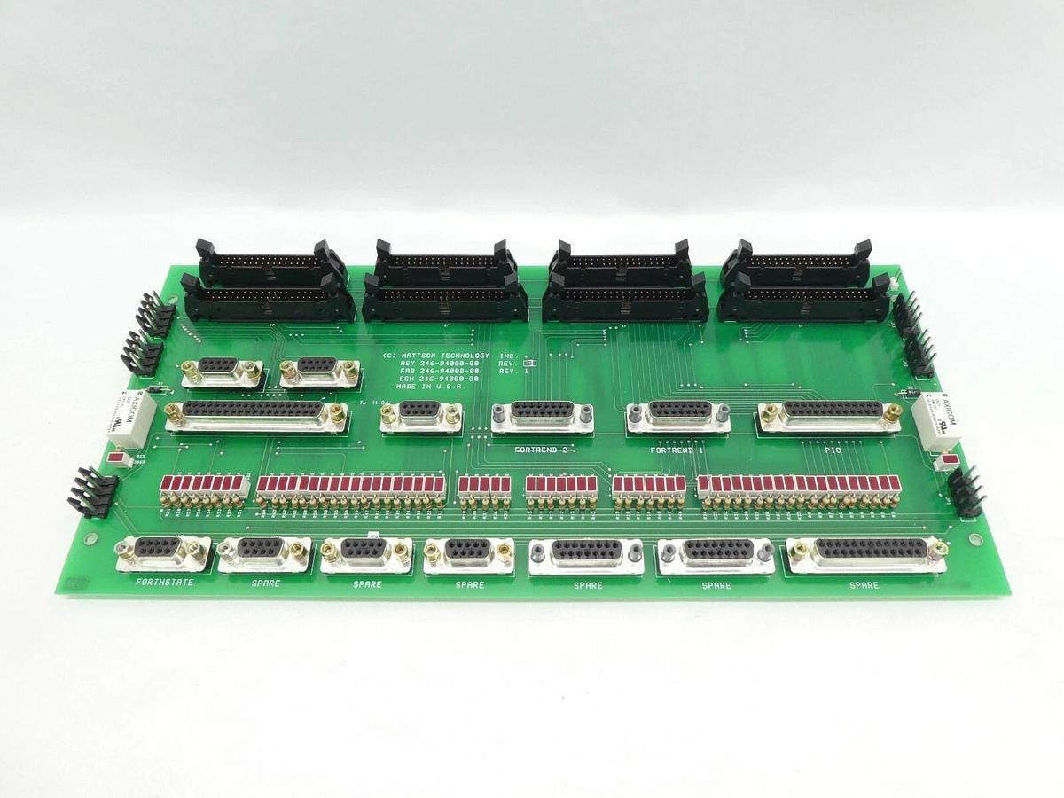 Mattson Technology 246-94000-00 Analog Board PCB Rev. B New Surplus