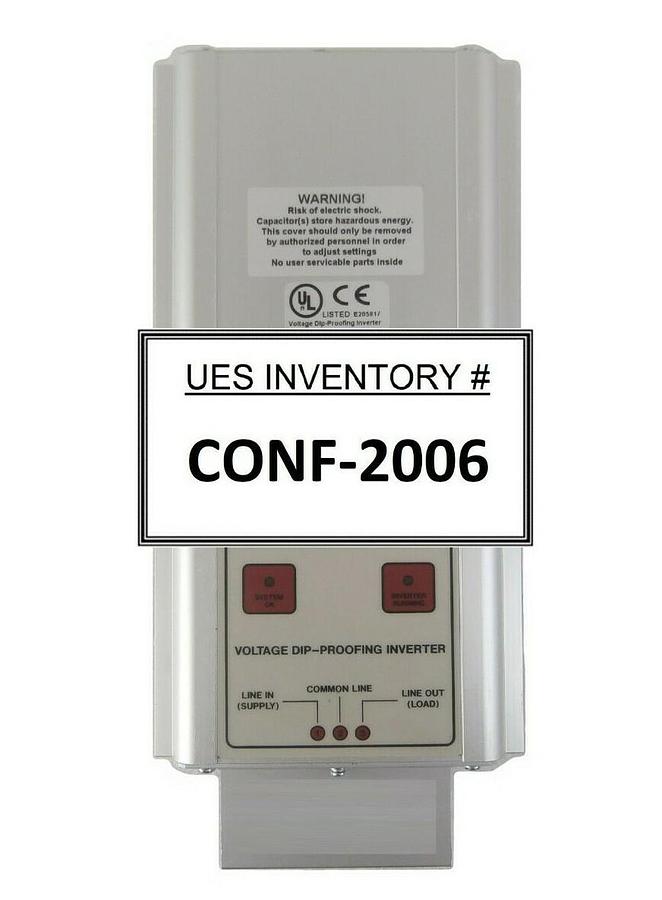 DIP Proofing Technologies DPI52S 50208 Voltage Dip-Proofing Inverter New Spare