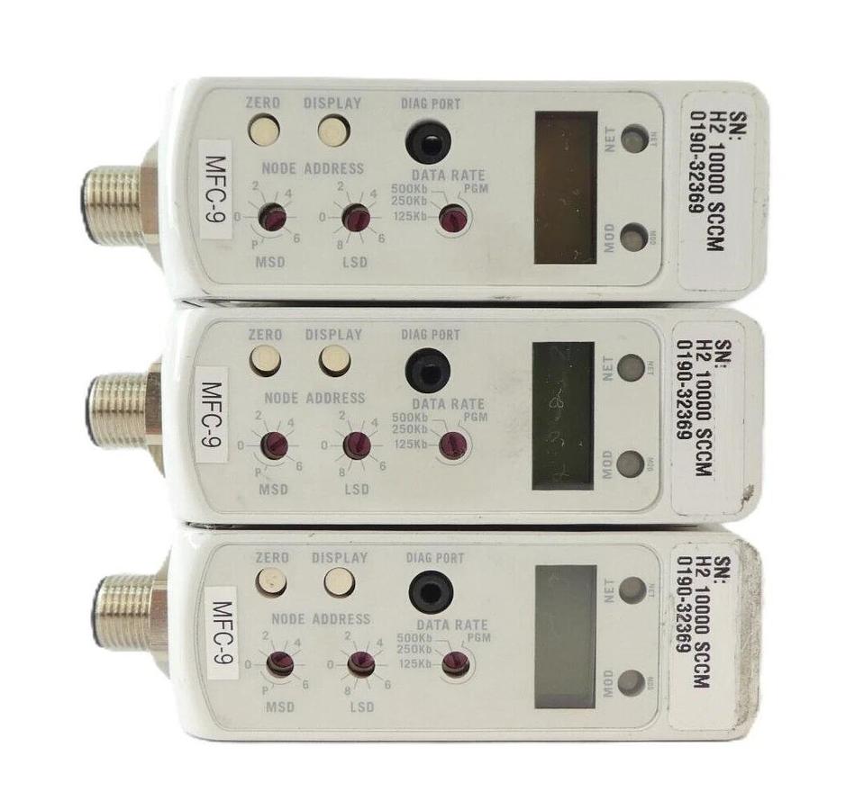 Used Brooks Instrument GF125C Mass Flow Controller AMAT Reseller Lot of 14 Working
