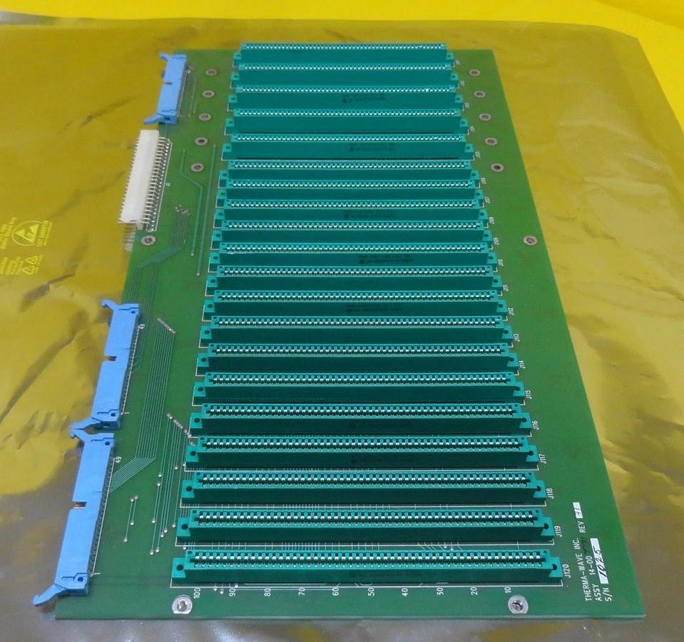 Used Therma-Wave 14-007731 Backplane PCB Rev. A1 40-008177 Used Working