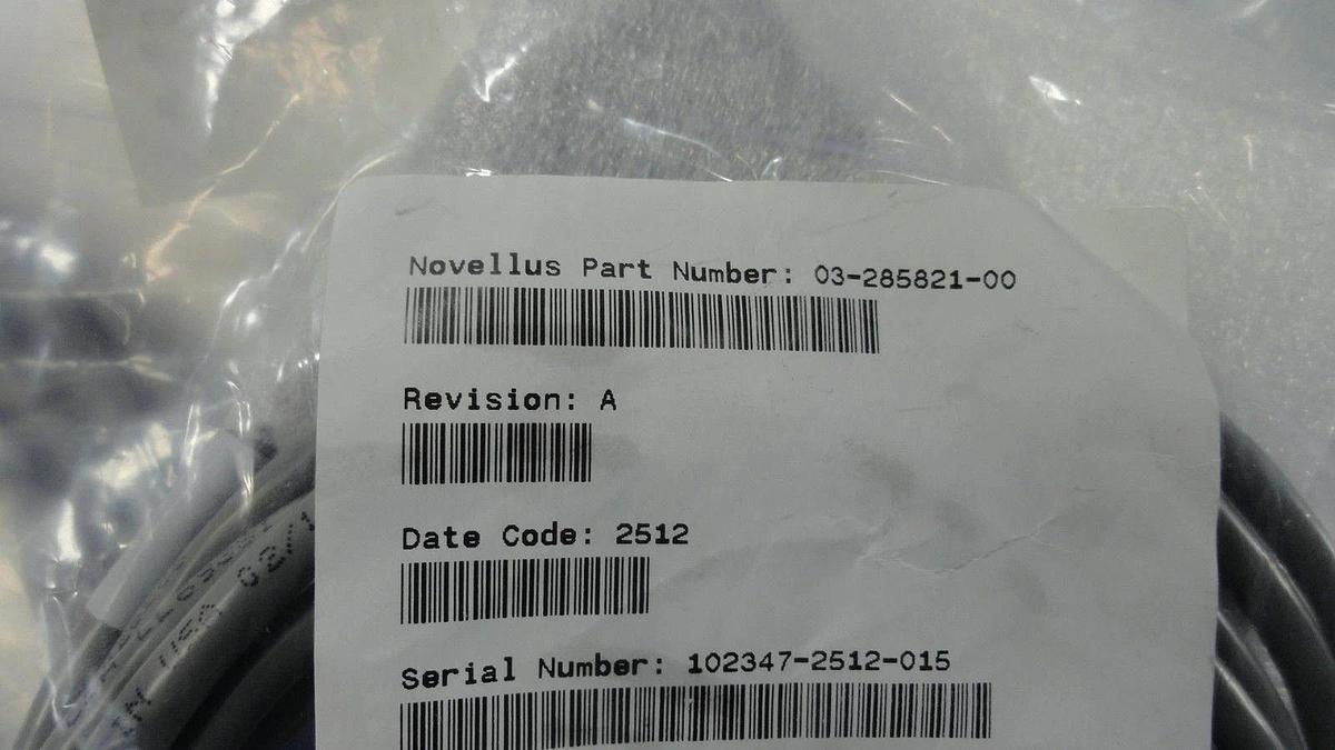 Used Novellus Systems C3 Vector Cable Kit 03-252223-00 03-291555-00 Set of 7 Used