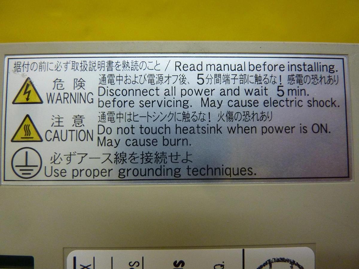 Used Yaskawa Electric SGDM-A5ADAY702 Servo Driver SERVOPACK Ver. 35942-1 Used Working
