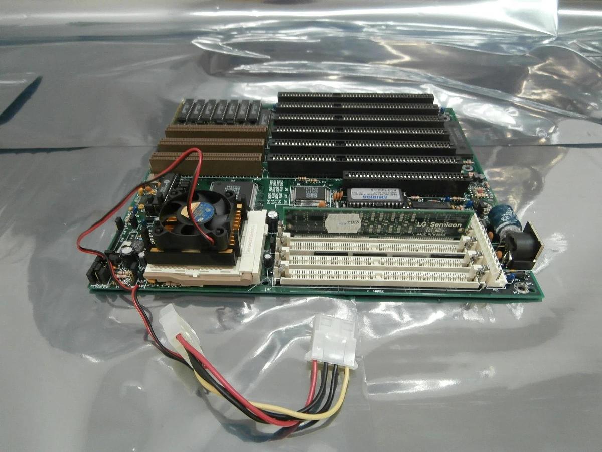 Used Soyo Group MV4-V4S471/472P Ver. 1.0 Motherboard PCB 805-01702-101 Used Working
