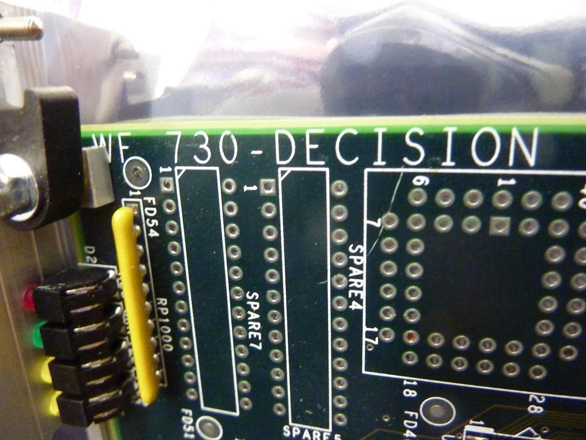 Used Orbot Instruments 4000172 WF 730-DECISION IDDH 1280114 PCB Card AMAT WF 720 Used