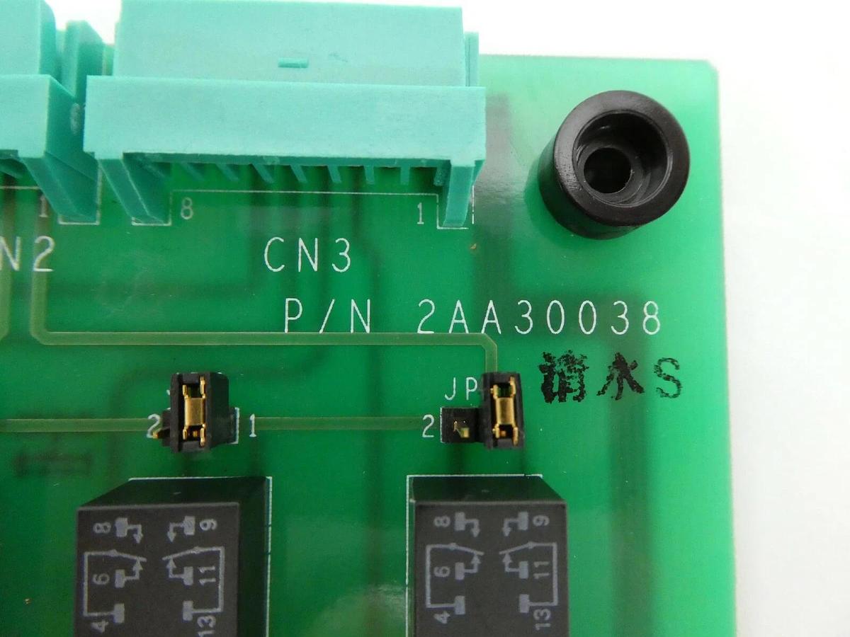 Used Hitachi 2AA30038 Relay Board PCB FFU_ALM 2AA30037 M-511E Working Spare
