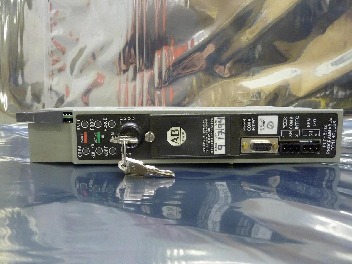 Used AB Allen-Bradley 96844675 PLC-5/12 Processor Module PLC PCB Card 1785-LT3 Used
