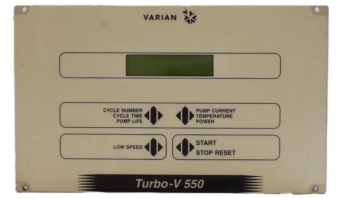Used Turbo-V 550 C.U. Varian 9699444S012 Turbomolecular Pump Controller Spare