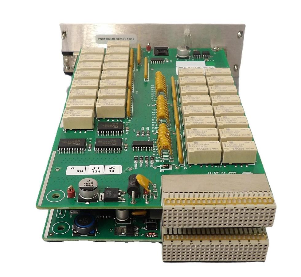 Used MKS Instruments AS01500-38 Interlock Module PCB Card CDN500R-38 AMAT 0190-37787